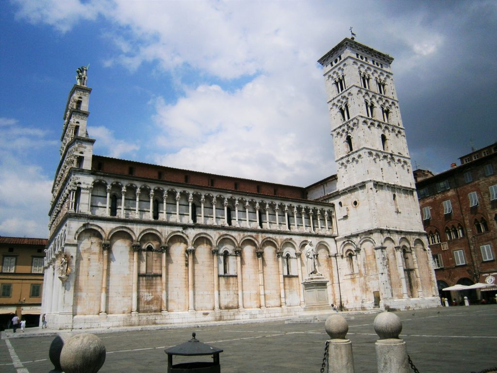 Toskánsko - mesto Lucca - Chiesa di San Michele