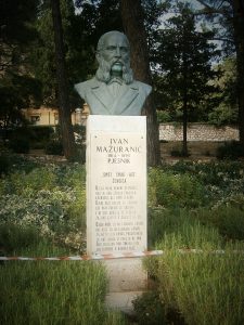 Rodák z Nového Vinodolského chorvátsky básnik Ivan Mažuranić